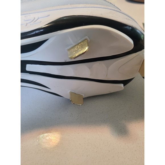 New Balance Rev‎ Lite RC Men Size 14 White Baseball Cleats Customized Shoes - Picture 4 of 12